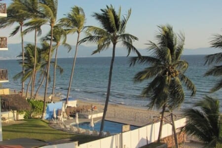 Bucerias Mexico oceanfront vacation rental with private pool and beach view